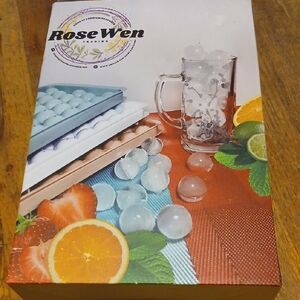 Ice Ball Maker Tray - Blue NWT